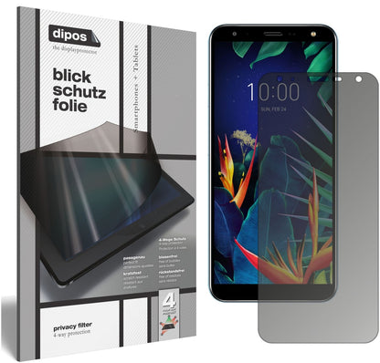 LG K40 Screen Protector Privacy Filter 4-Way Protection dipos