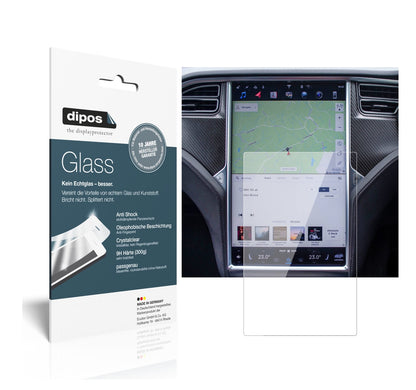 2x Screen Protector for Tesla Modell X Flexible Glass 9H dipos