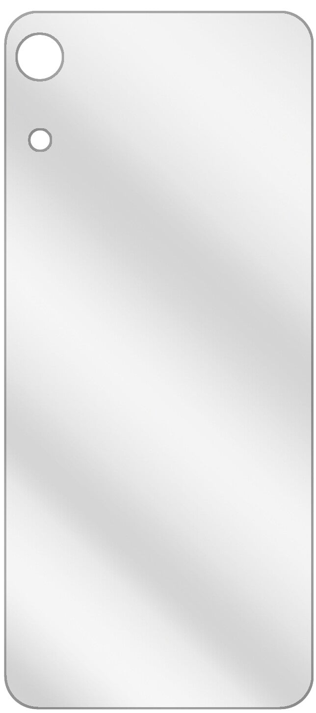 dipos Displayschutz für Honor 8A Rückseite, transparente Oberfläche, geringe Dicke und perfekte Passform