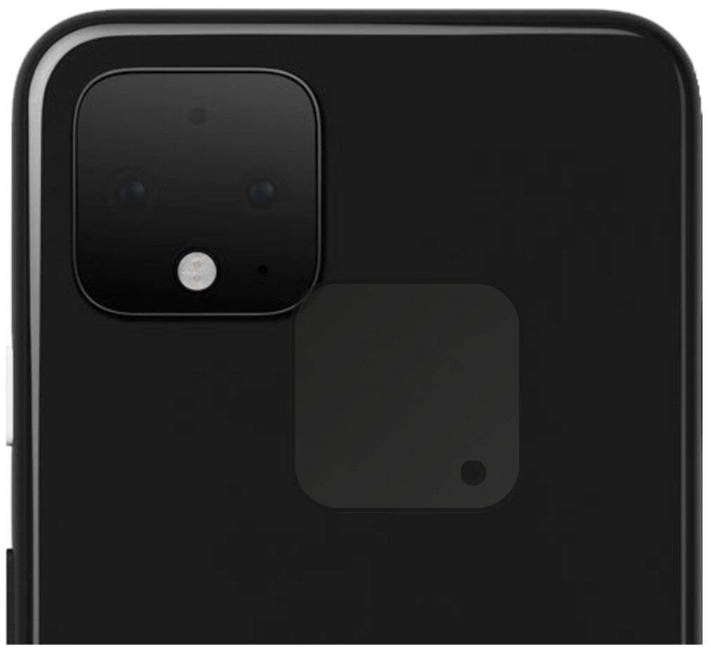 Blickschutzfolie für Google Pixel 4 Kameralinse matt Schutzfolie Privacy