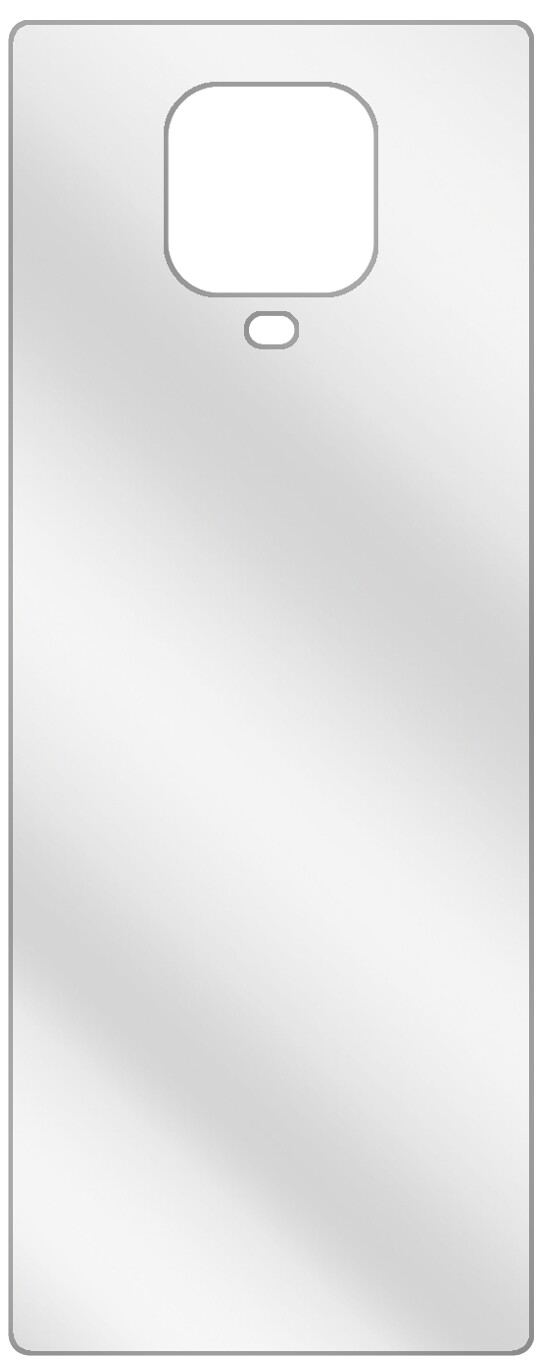 dipos Displayschutz für Xiaomi Poco M2 Pro Rückseite, transparente Oberfläche, geringe Dicke und perfekte Passform