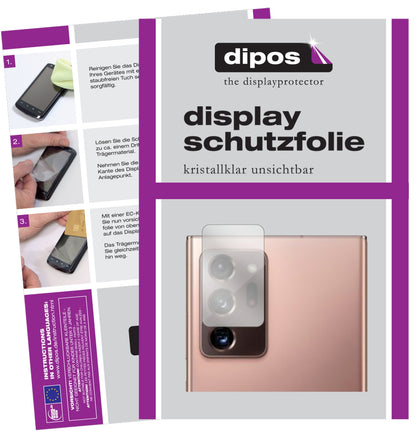 6x Schutzfolie klar für Samsung Galaxy Note 20 Ultra Kameralinse Display-Schutzfolie