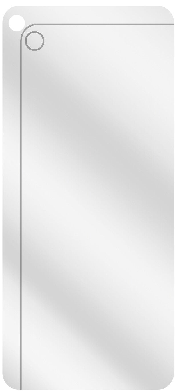 dipos Displayschutz für LG Q70, transparente Oberfläche, geringe Dicke und perfekte Passform