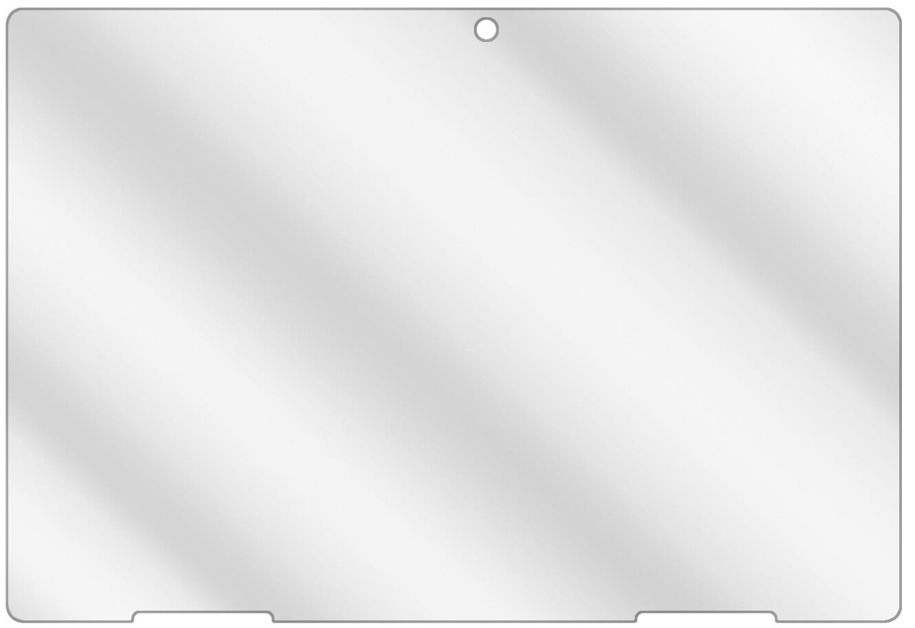 dipos Displayschutz für Medion Lifetab E10714, transparente Oberfläche, geringe Dicke und perfekte Passform