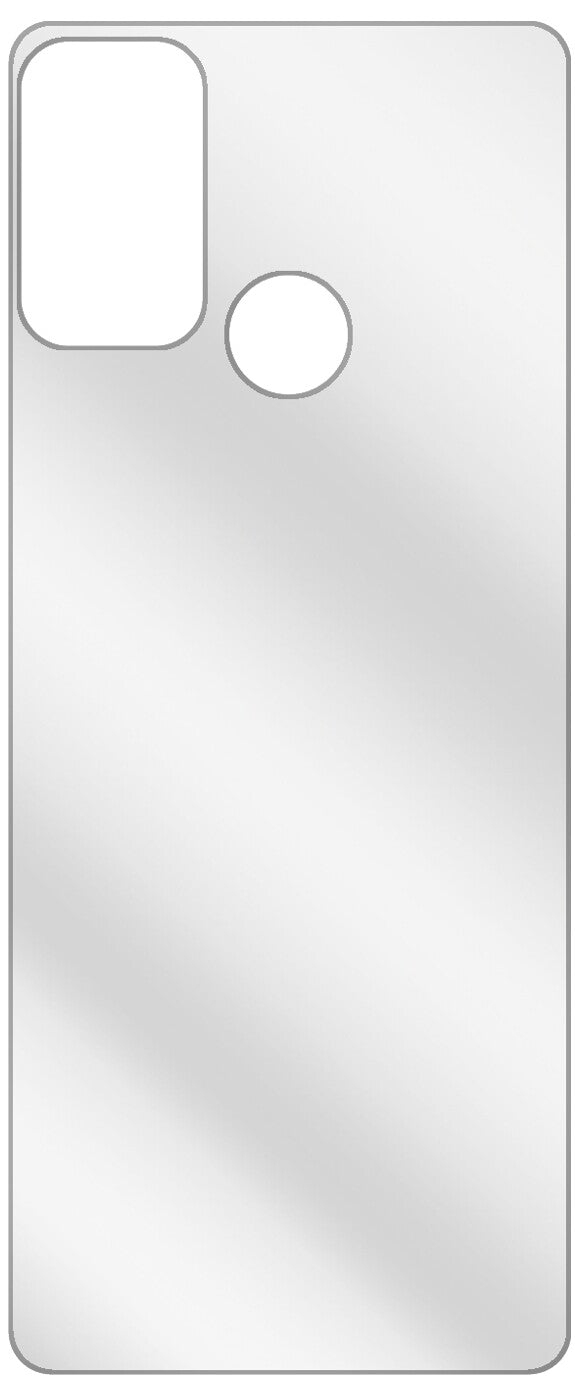 dipos Displayschutz für Oppo A53 (2020) Rückseite, transparente Oberfläche, geringe Dicke und perfekte Passform