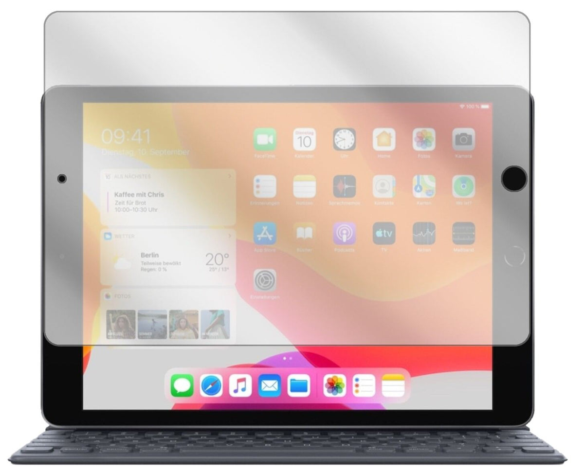 2x Screen Protector for Apple iPad 10.2 inch (2020) Protection Crystal Clear