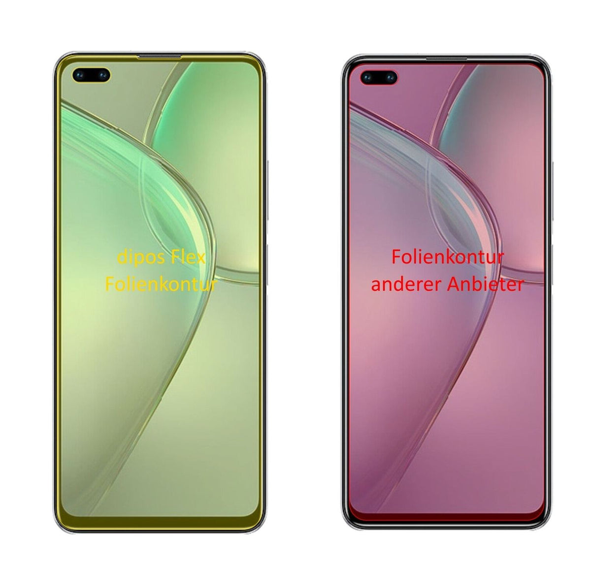 3x Full Cover Screen Protector for Infinix Zero 8 – Covers Curved Edges | dipos