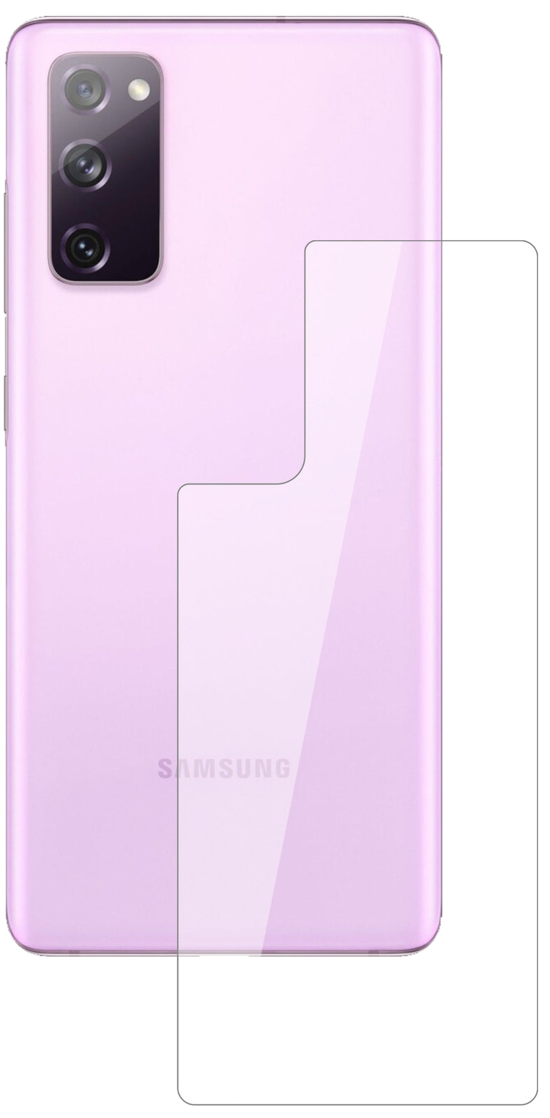 2x 9H Schutzfolie für Samsung Galaxy S20 FE Rückseite Panzerfolie