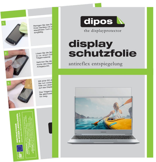 2x Screen Protector for Medion Akoya E15302 Protection Anti Glare dipos