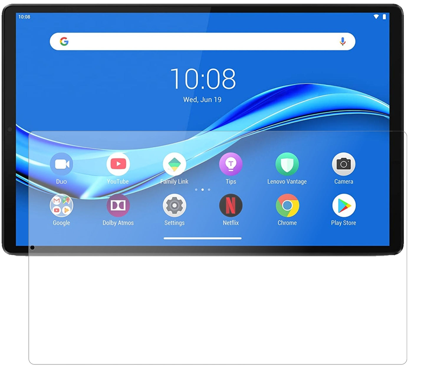 2x 9H Schutzfolie matt für Lenovo Tab M10 FHD Plus Panzerfolie
