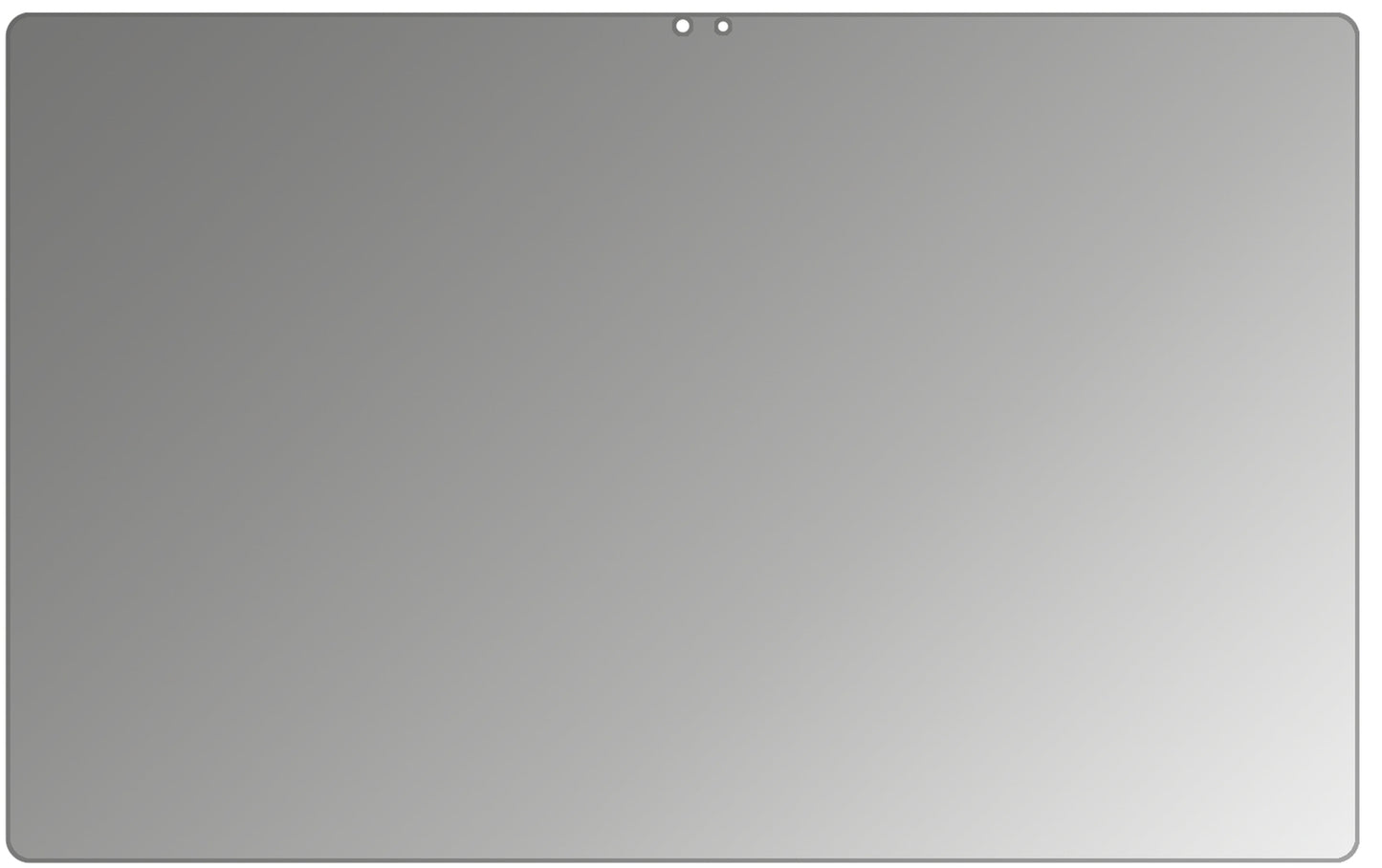 Blickschutzfolie für Samsung Tab A7 matt Schutzfolie Privacy