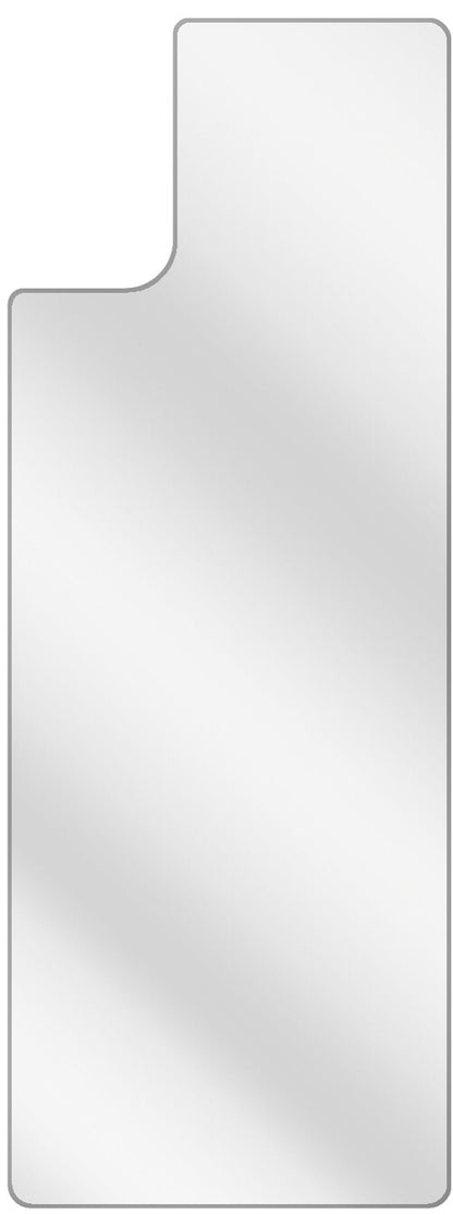 dipos Displayschutz für Motorola Moto G9 Plus Rückseite, transparente Oberfläche, geringe Dicke und perfekte Passform