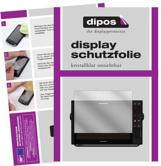 2x Screen Protector for Raymarine Axiom Pro 16 Protection Crystal Clear dipos
