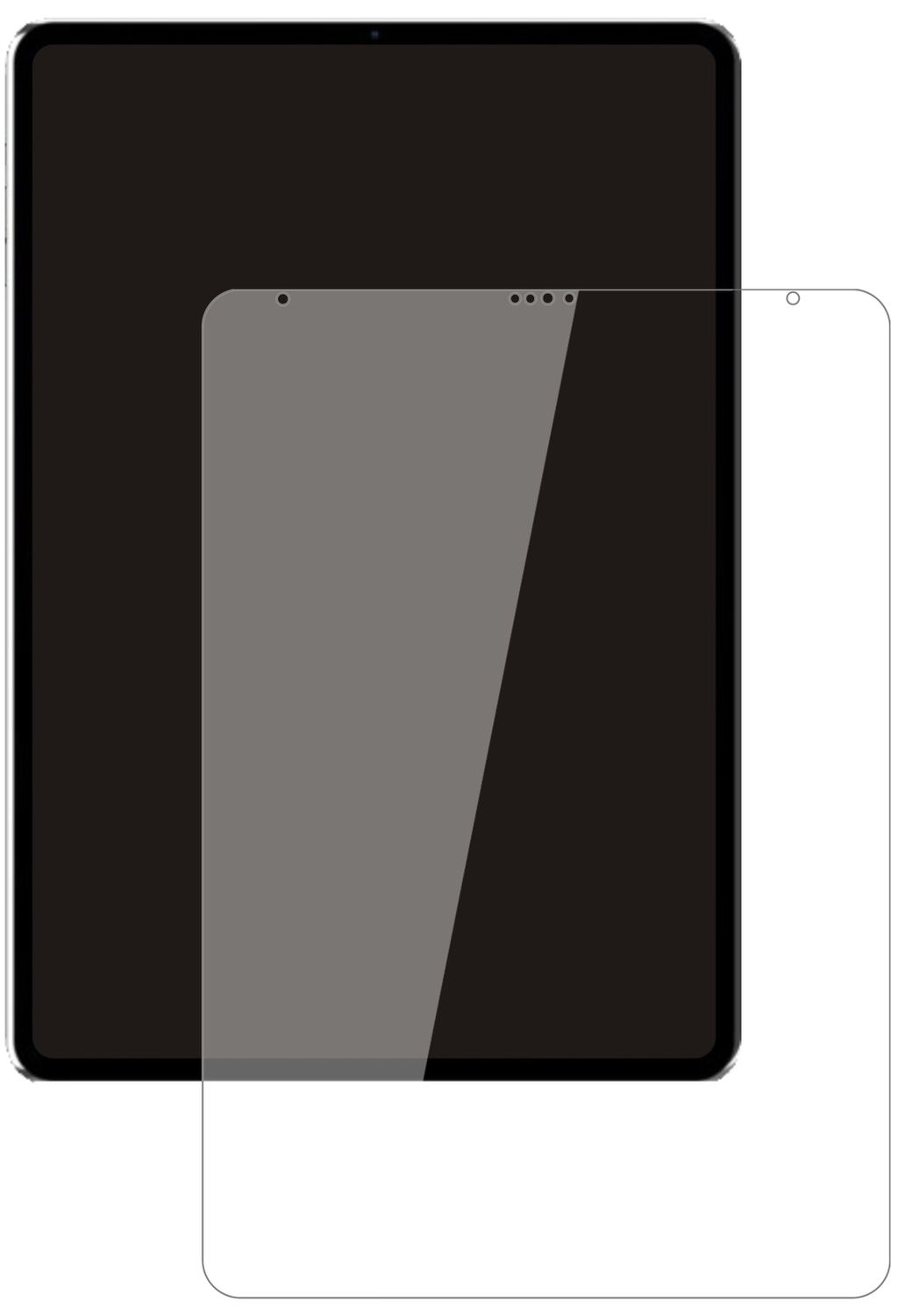 AppleiPad Pro 11 Zoll (2021) mit aufgebrachter dipos Flex Schutzfolie, glasklare Darstellung ohne Einschränkungen