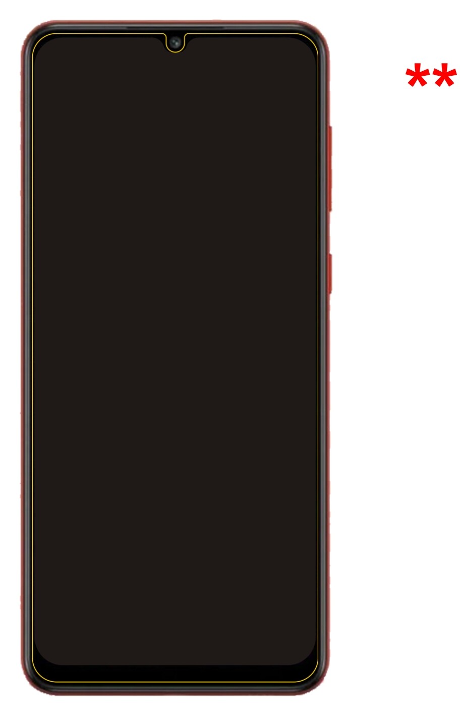 6x Schutzfolie matt für Samsung Galaxy F02s Display-Schutzfolie