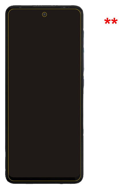 6x Schutzfolie matt für Motorola Moto G60 Display-Schutzfolie