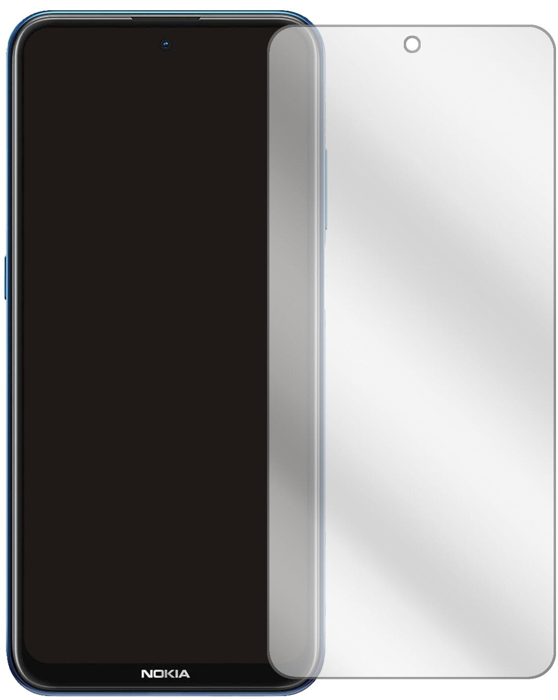 2x Schutzfolie klar für Nokia X20 Display-Schutzfolie