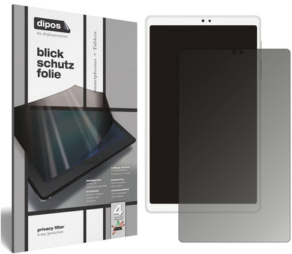 Blickschutzfolie für Samsung Galaxy Tab A7 Lite Wi-Fi matt Schutzfolie Privacy
