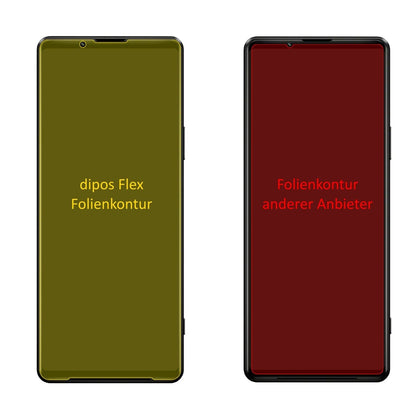 3x Full Cover Screen Protector for Sony Xperia 1 III – Covers Curved Edges | dipos