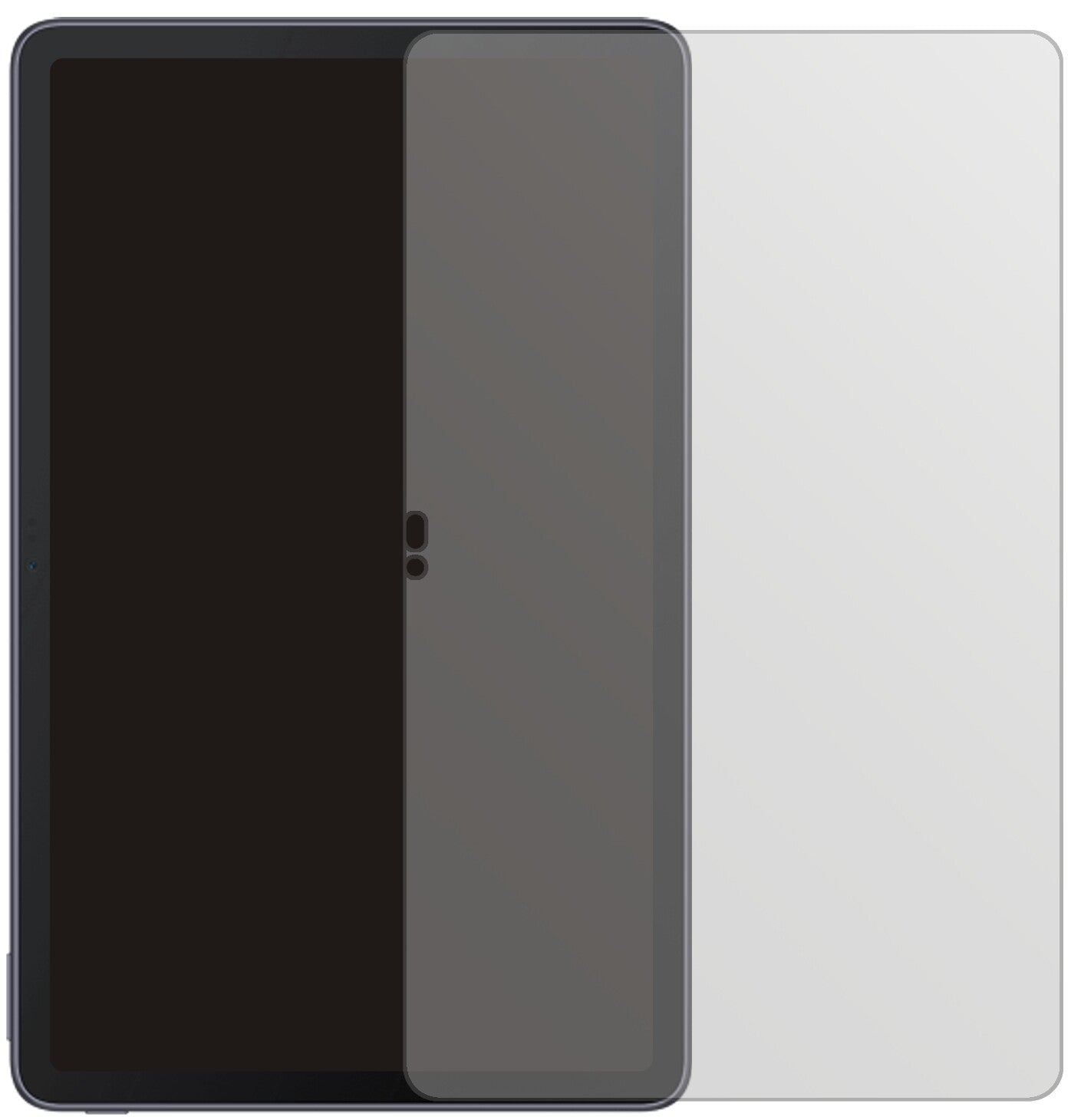 2x Schutzfolie matt für TCL 10 Tab Max Display-Schutzfolie