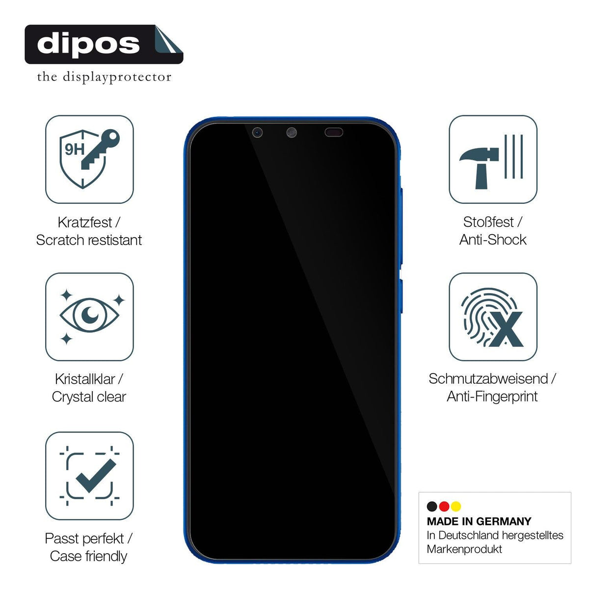 2x Screen Protector for Hisense Infinity E8 Flexible Glass 9H dipos