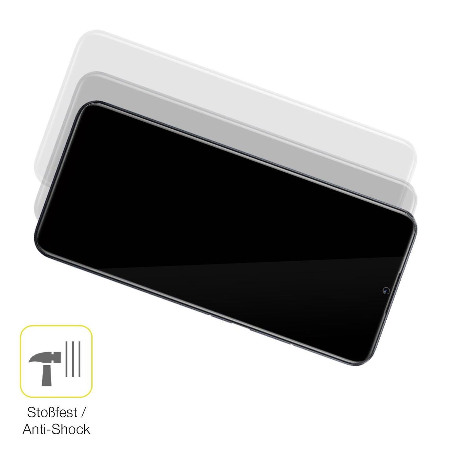 3x Screen Protector for Realme Narzo 50i Prime Protective Film covers 100% dipos