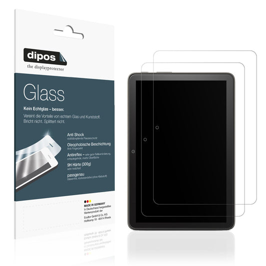 2x Screen Protector for Amazon Fire HD 8 (2022) matte Flexible Glass 9H dipos