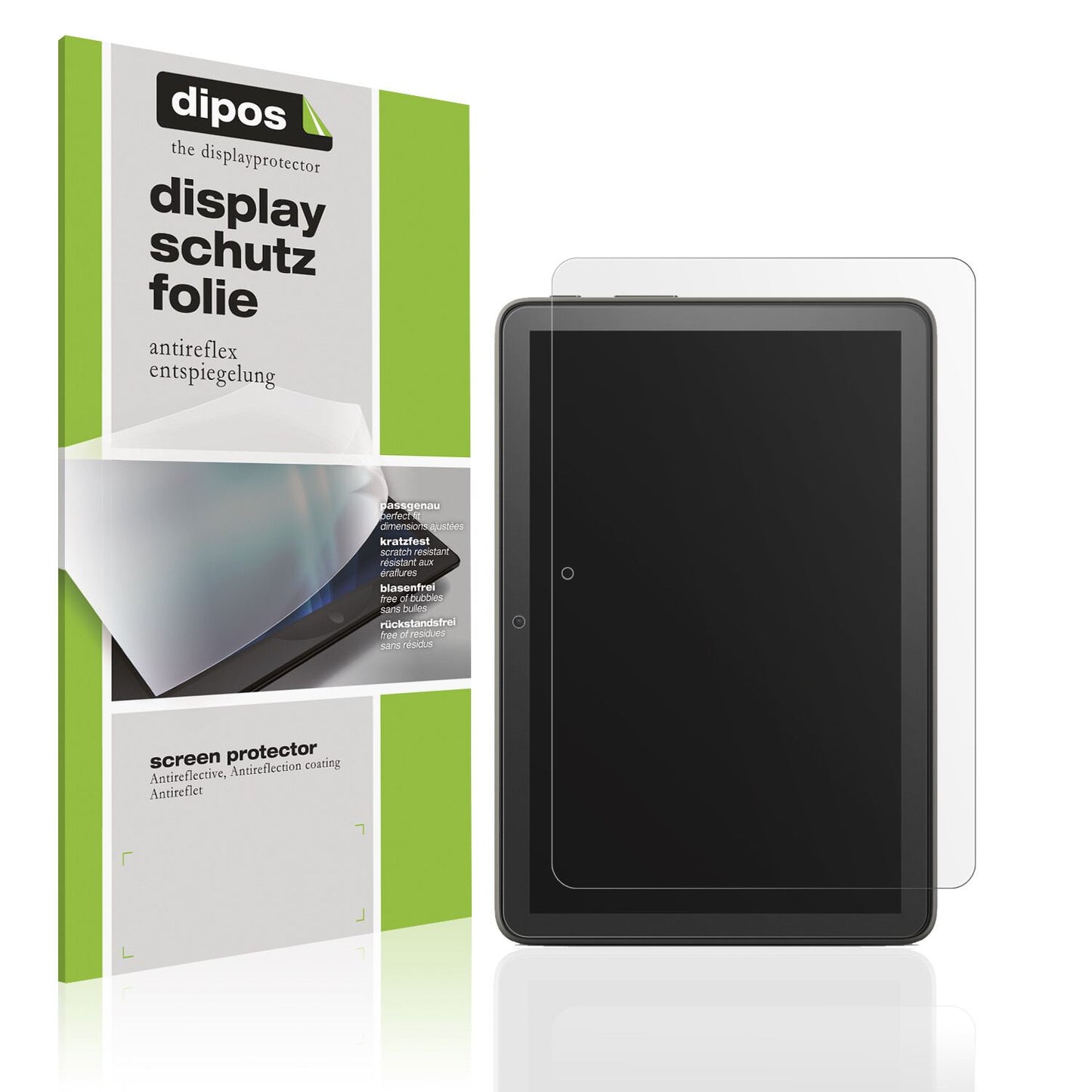 2x Screen Protector for Amazon Fire HD 8 Plus (2022) Protection Anti Glare dipos