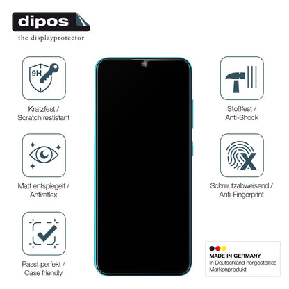 2x Screen Protector for Walton Primo NF5 matte Flexible Glass 9H dipos