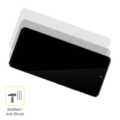 2x 3D Full Cover Schutzfolie für Motorola Moto S30 Pro