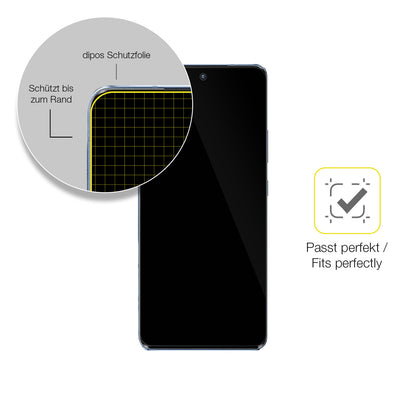 2x 3D Full Cover Schutzfolie für Motorola Moto S30 Pro