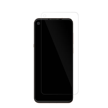 HisenseU30 mit aufgebrachter dipos Displayschutzfolie, glasklare Darstellung ohne Einschränkungen