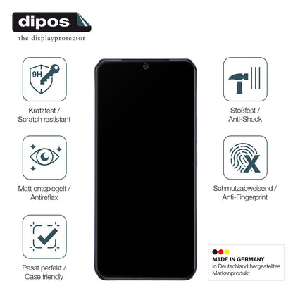 2x Screen Protector for Vivo V21  matte Flexible Glass 9H dipos