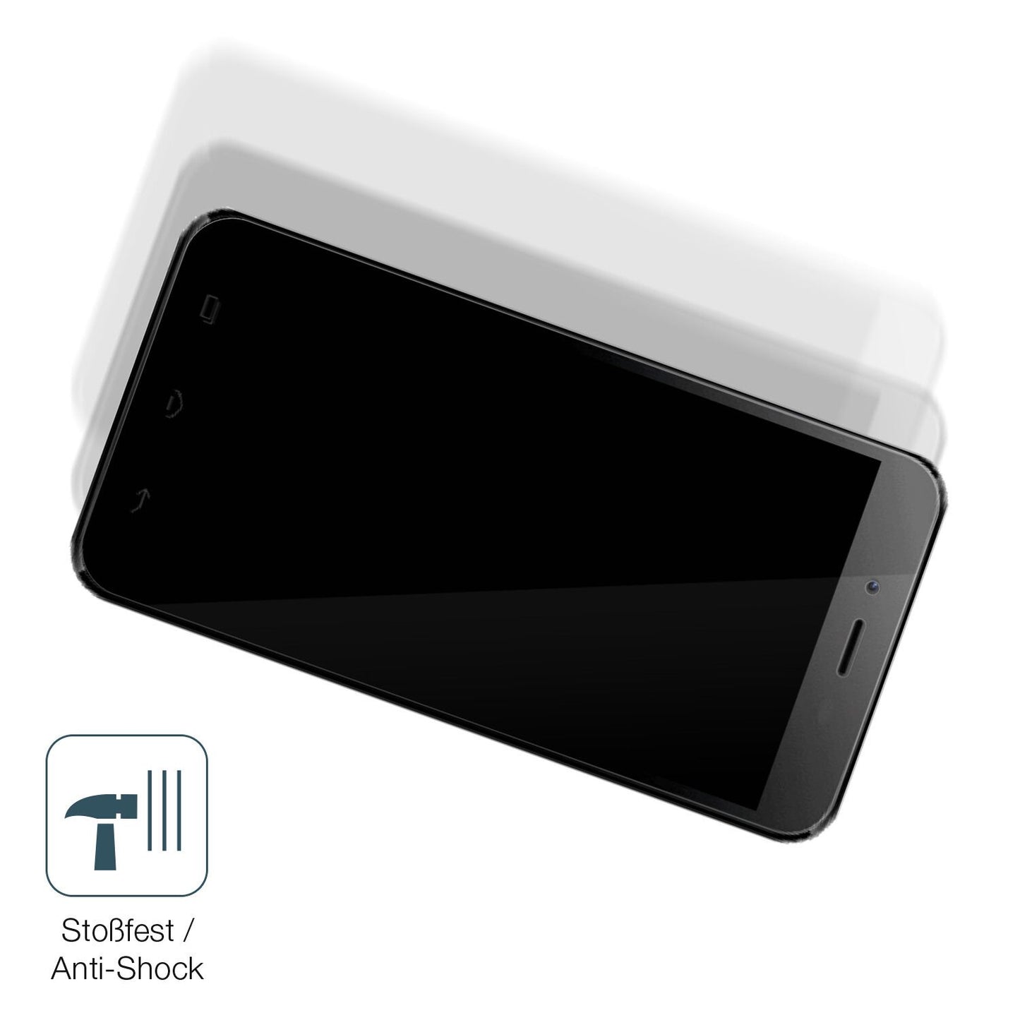 2x Screen Protector for Bmobile AX1078 Flexible Glass 9H dipos