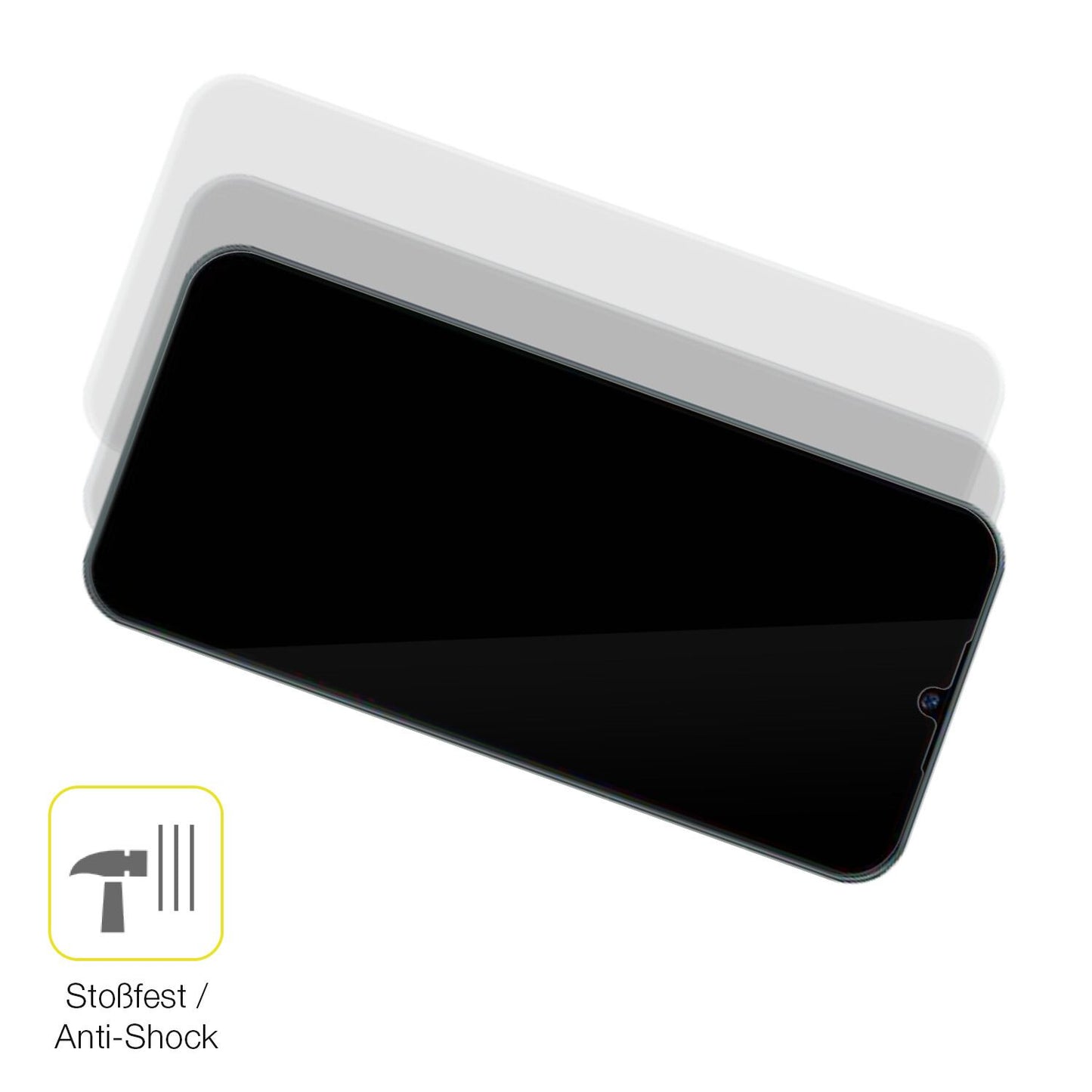3x Screen Protector for Benco V70 Protective Film covers 100% dipos Flex