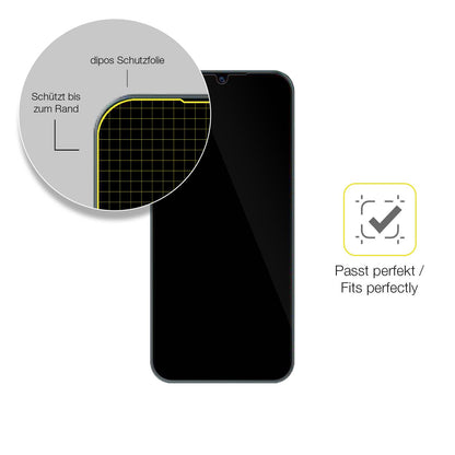 3x Screen Protector for Benco V70 Protective Film covers 100% dipos Flex