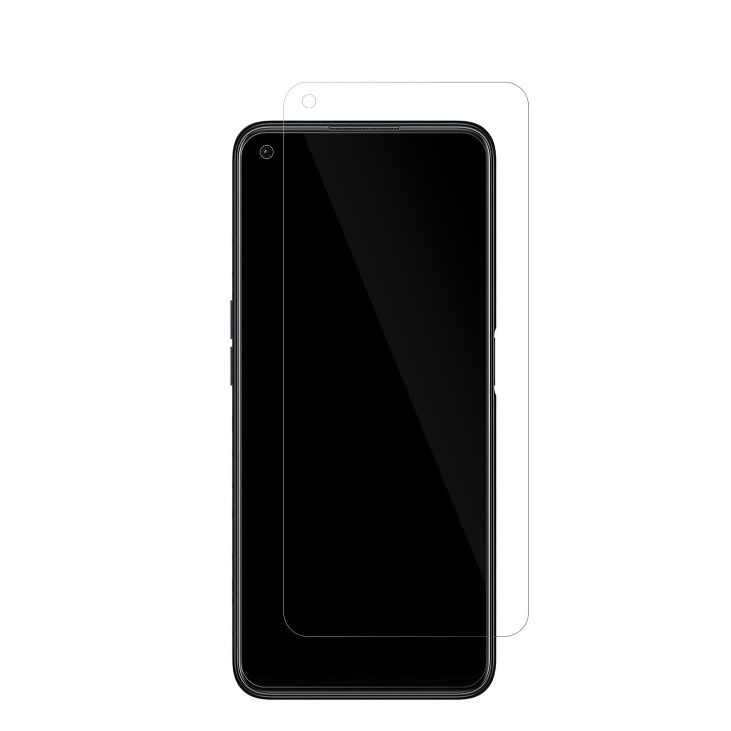 2x Schutzfolie klar für OPPO A76 Display-Schutzfolie
