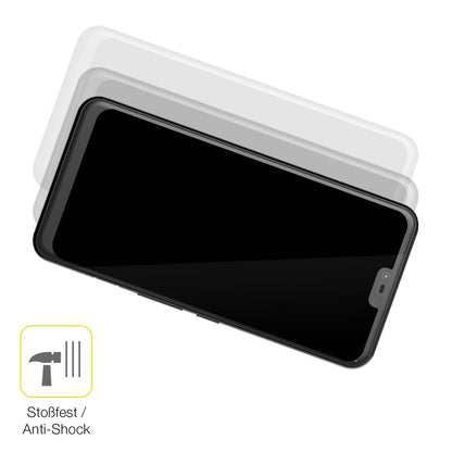 3x Screen Protector for Fujitsu Arrows U Protective Film covers 100% dipos Flex