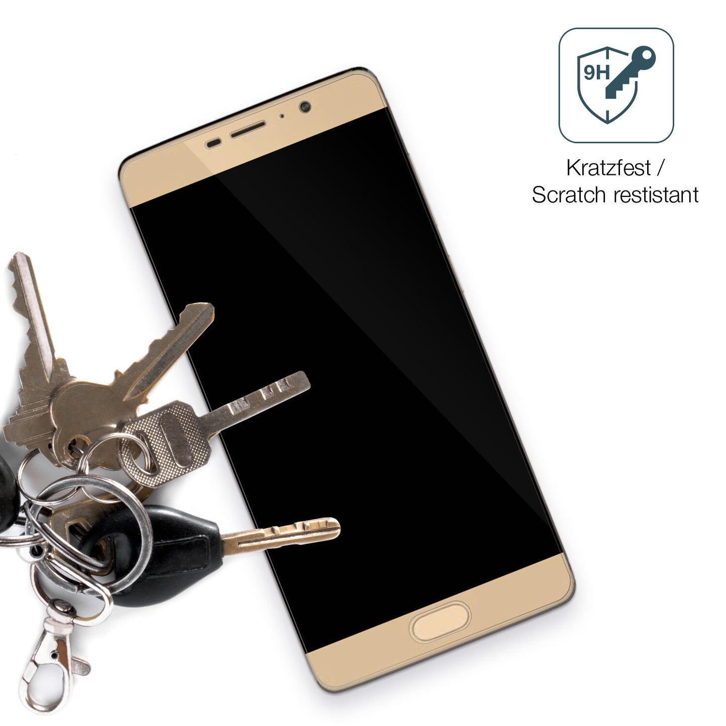 2x 9H Schutzfolie für Panasonic Eluga A3 Pro Panzerfolie