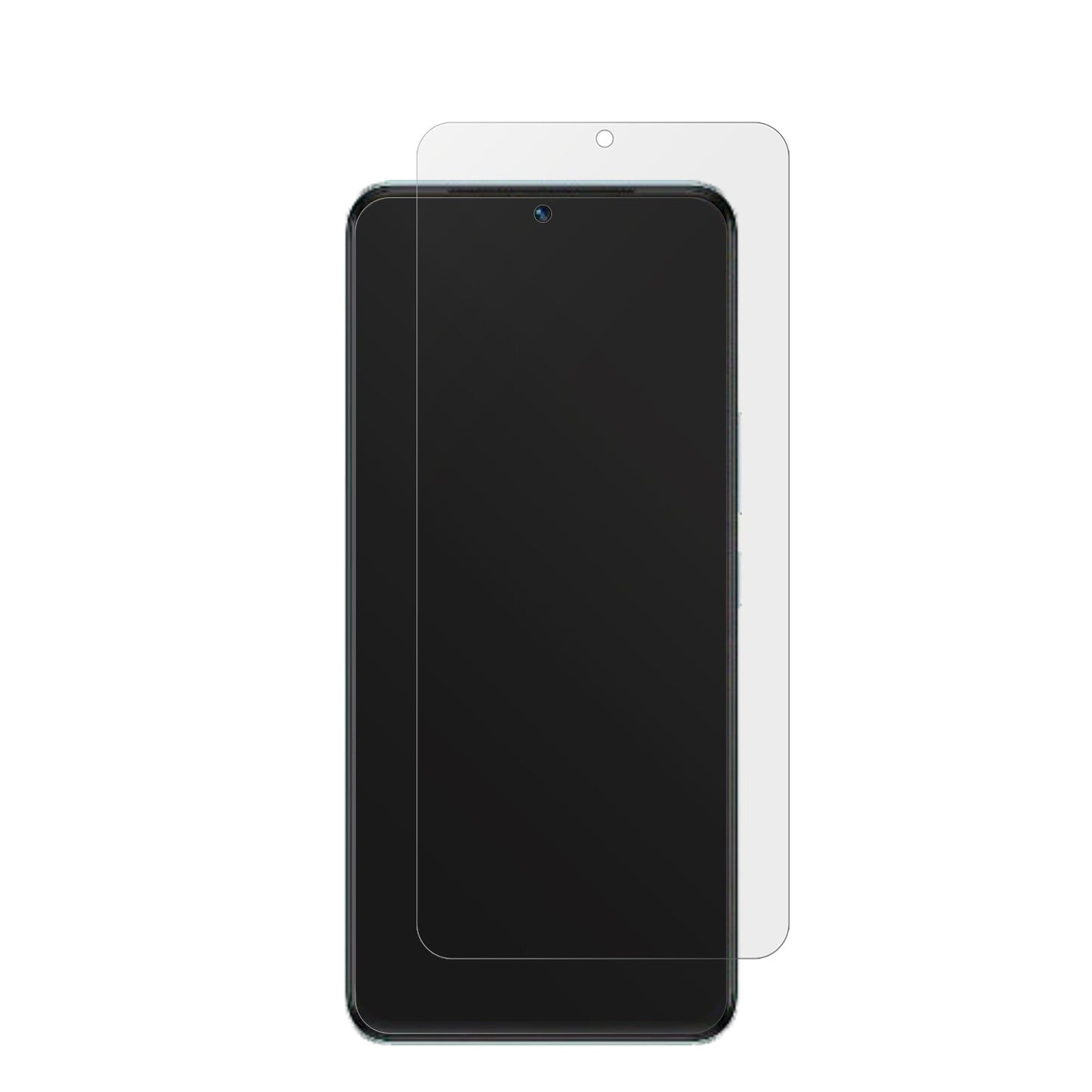 2x Schutzfolie matt für Vivo T1 Pro 5G Display-Schutzfolie