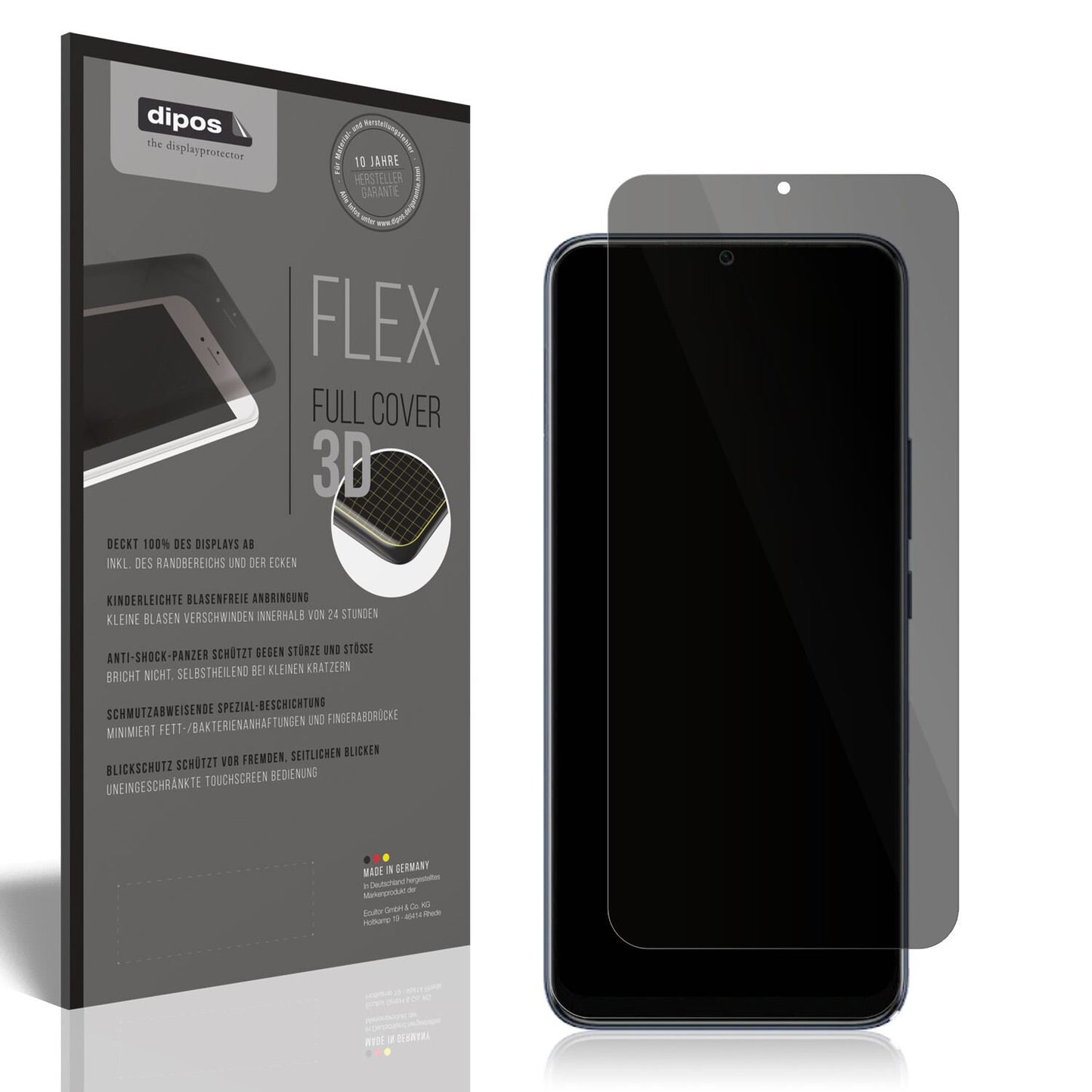 dipos FLEX Privacy Screen Protector for Infinix Hot 20i