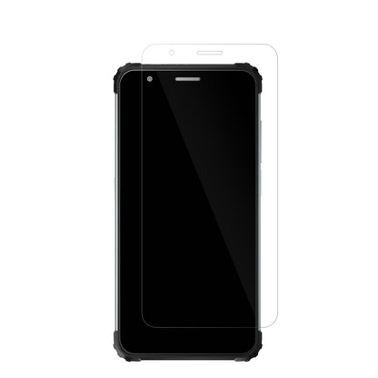 BlackviewBV6600E mit aufgebrachter dipos Displayschutzfolie, glasklare Darstellung ohne Einschränkungen