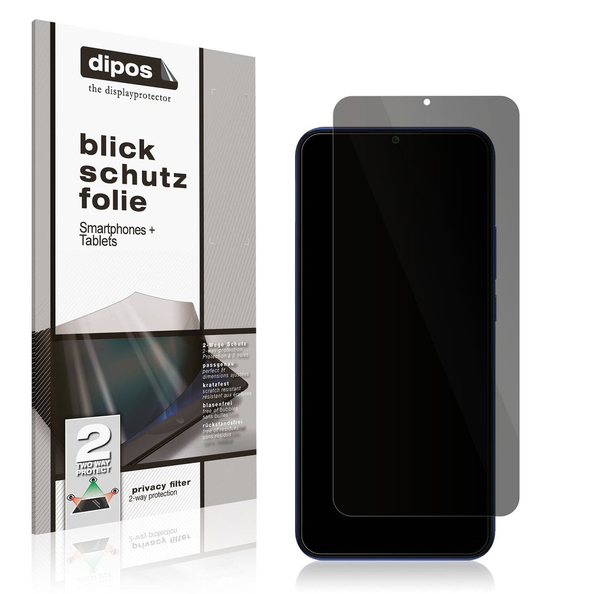 dipos FLEX Privacy Screen Protector for General Mobile GM 21