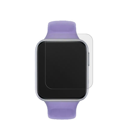 OppoWatch SE mit aufgebrachter dipos Displayschutzfolie, die lästige Fingerabdrücke minimiert