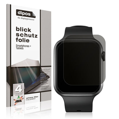 Screen Protector for Fireboltt Ring Plus Privacy Filter 4-Way Protection dipos