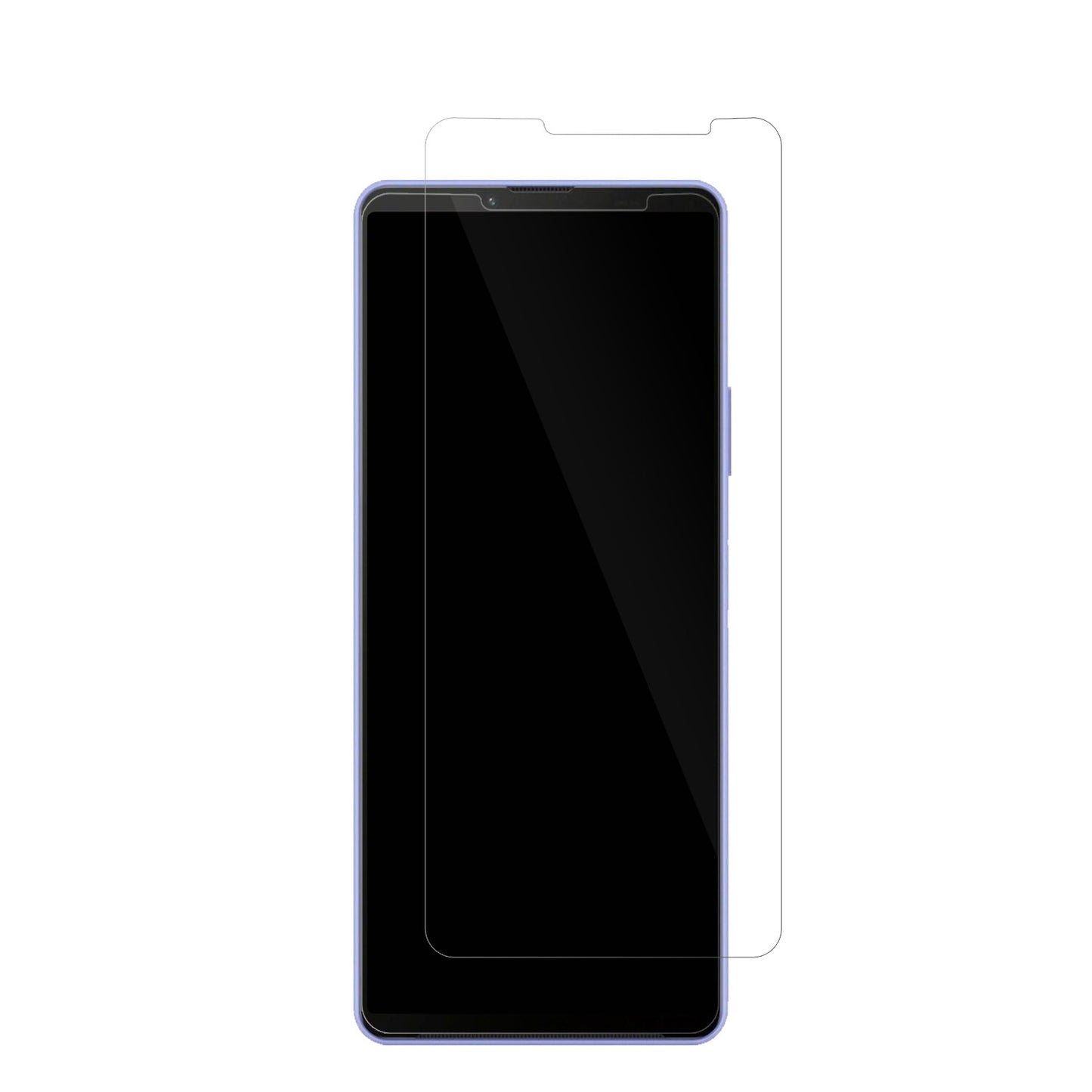 SonyXperia 10 IV mit aufgebrachter dipos Displayschutzfolie, glasklare Darstellung ohne Einschränkungen