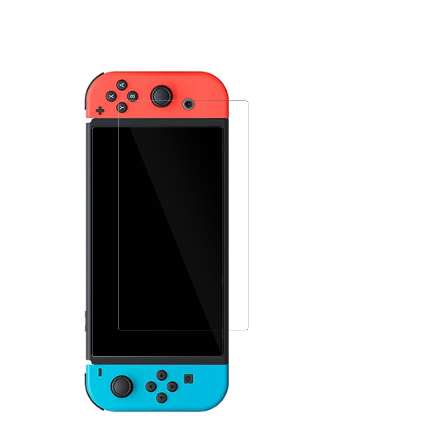 2x Schutzfolie klar für Nintendo Switch OLED Display-Schutzfolie