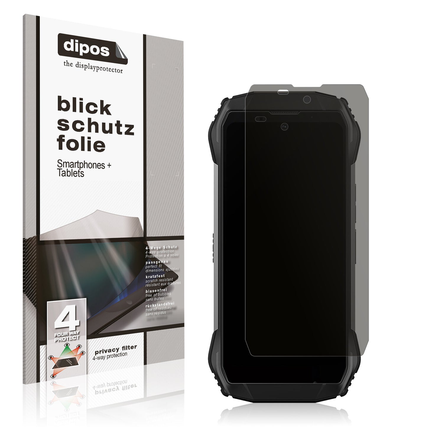 Blickschutzfolie für Blackview N6000 Mini matt Schutzfolie Privacy