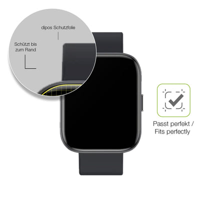 dipos FLEX 2x Matte Screen Protector for Fireboltt Mercury