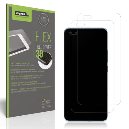 2x Full Cover Schutzfolie matt für BLU Bold N2